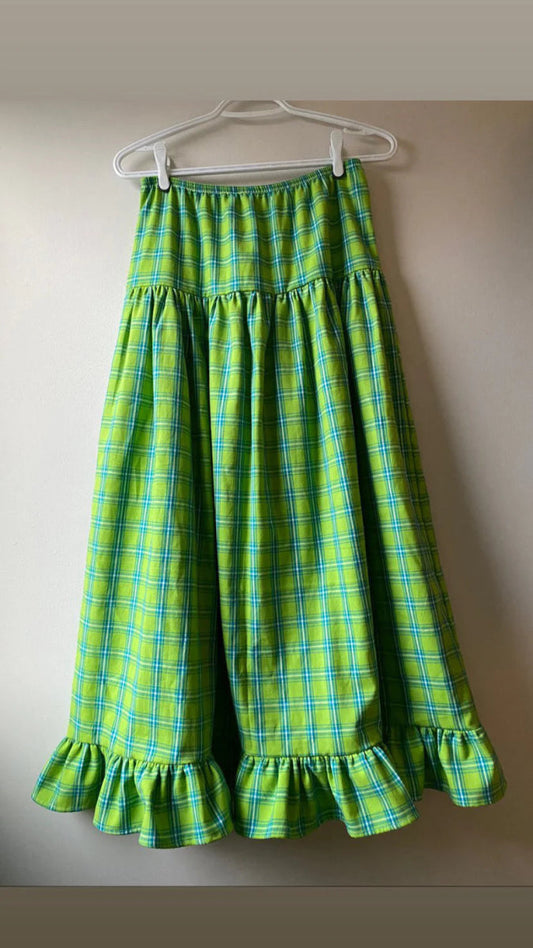 Green Emily Skirt